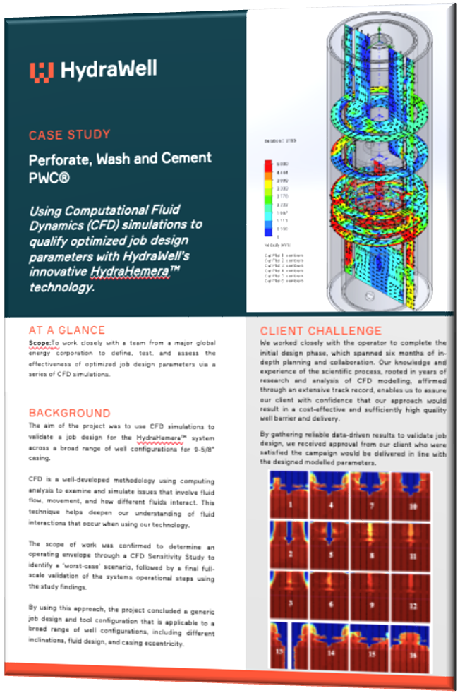 CFD case study CFD case study